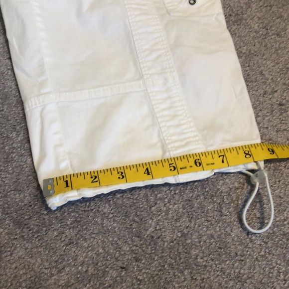 Style & Co. White Cotton Capris - Picture 7 of 8